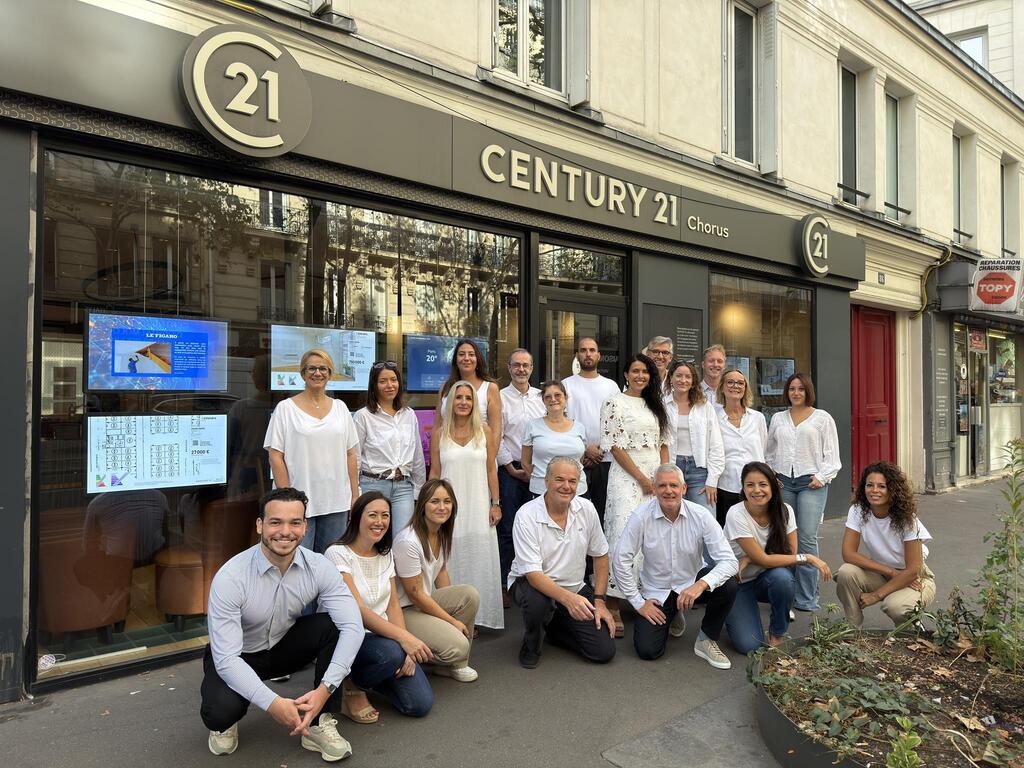 l'équipe de l'agence Chorus Bastille