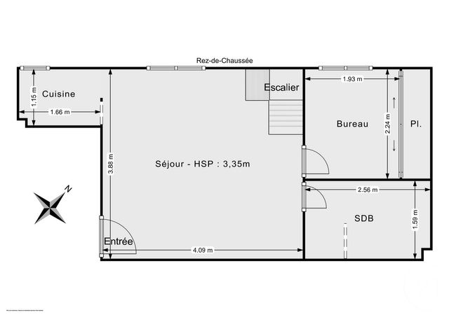 Appartement F2 à vendre - 2 pièces - 35.3 m2 - PARIS - 75011 - ILE-DE-FRANCE - Century 21 Chorus Bastille