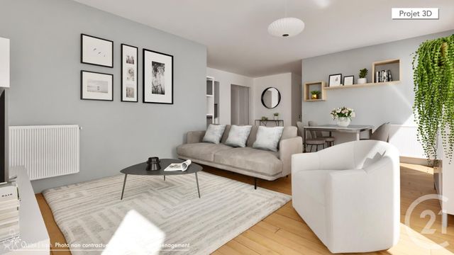 Appartement F3 à vendre - 3 pièces - 71.5 m2 - PARIS - 75019 - ILE-DE-FRANCE - Century 21 Chorus Bastille