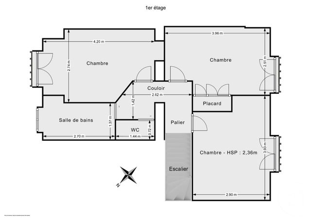 Appartement Duplex à vendre - 4 pièces - 86.05 m2 - PARIS - 75011 - ILE-DE-FRANCE - Century 21 Chorus Bastille