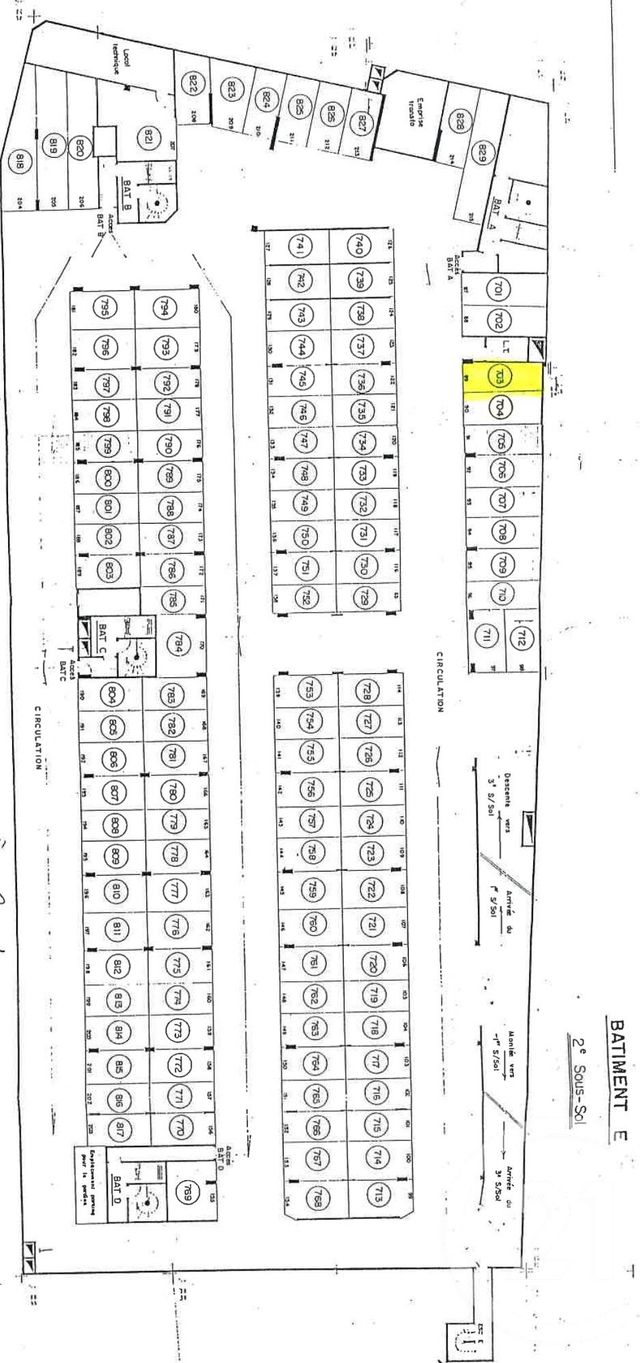 parking à vendre - 10.0 m2 - PARIS - 75011 - ILE-DE-FRANCE - Century 21 Chorus Bastille